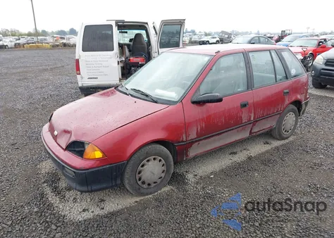 1994 Geo Metro from USA, damaged, VIN 2C1MR6461R6710065